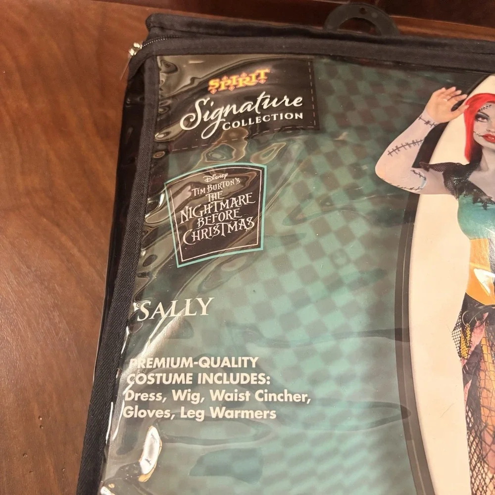 Disney Nightmare Before Christmas Sally Costume Adult Small 4-6 Spirit Deluxe - Picture 7 of 9